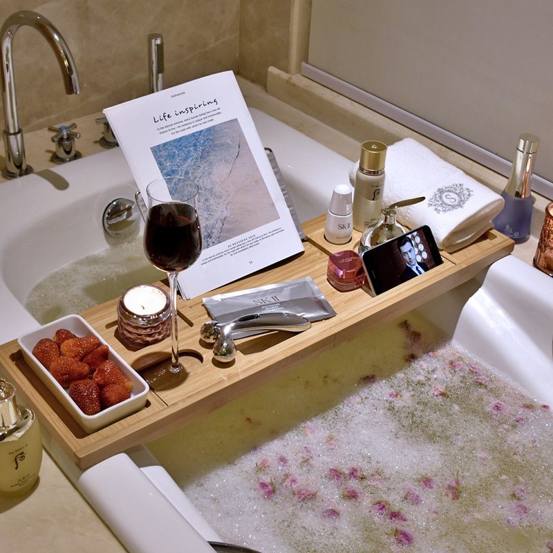 Bamboo Bath Caddy