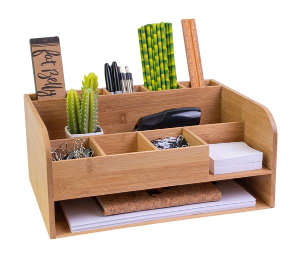 bamboo desk organizer 3
