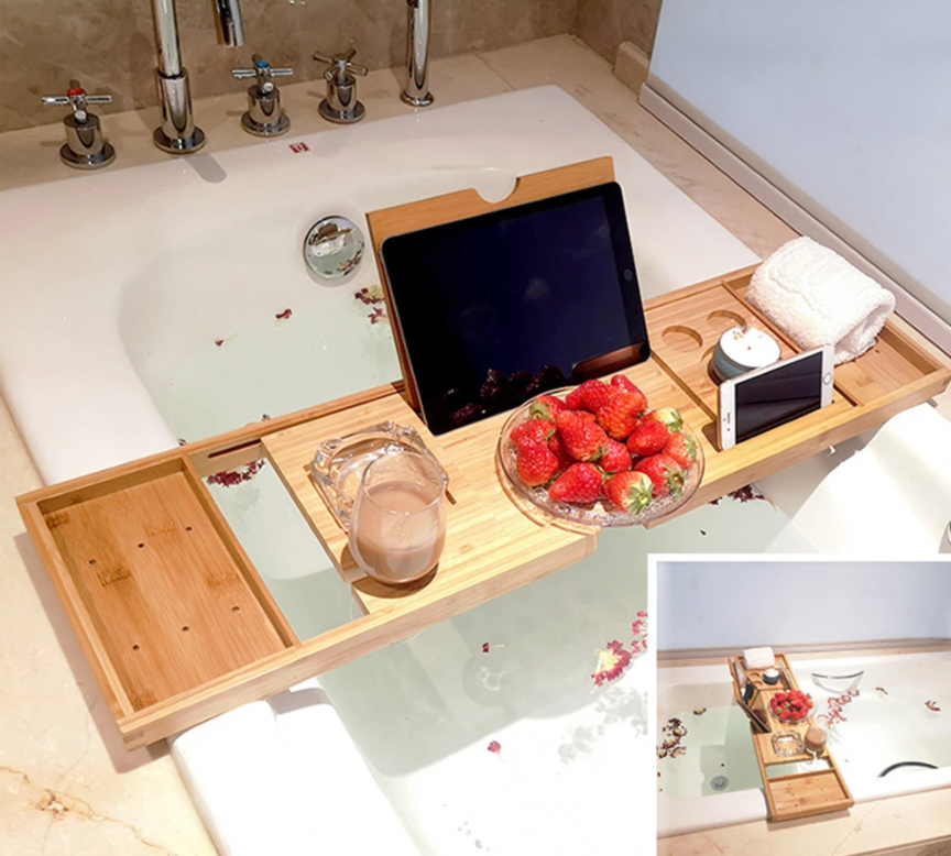 Bamboo Bath Caddy