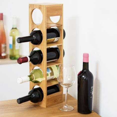 Bamboo Wine Holder 2