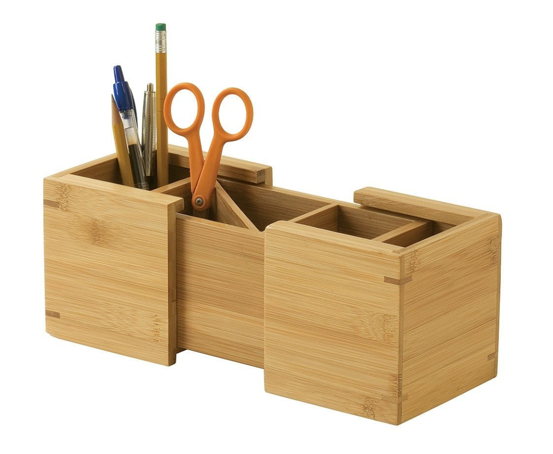 bamboo pen holder 1