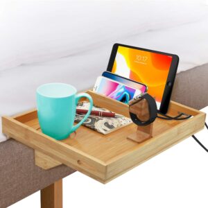 Bamboo Bedside Caddy 4