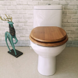 Bamboo Toilet Seat 2