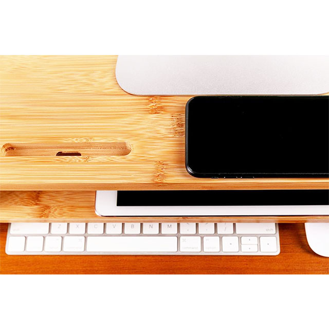 Banboo Computer Stand 2