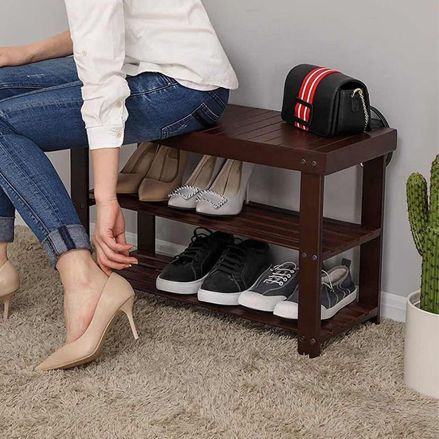 Bamboo Shoe Rack 2