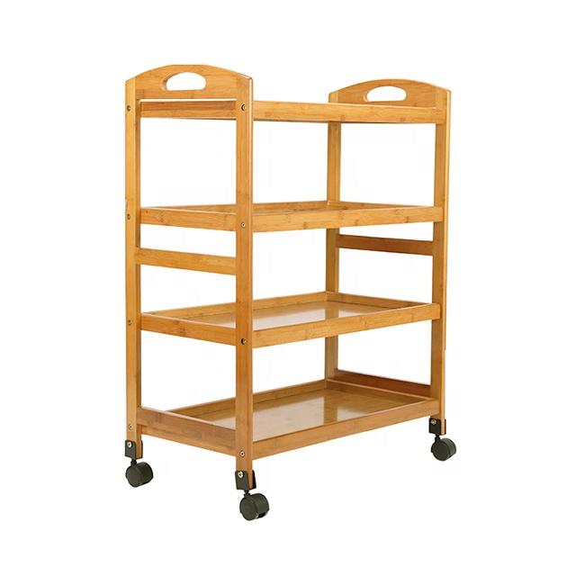 Bamboo Stroage Cart 1