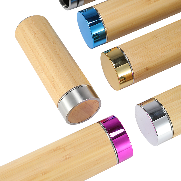 Bamboo Thermos Bottle 3