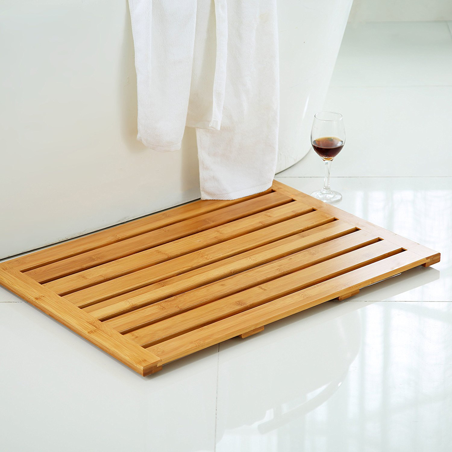Bamboo Shower Mat 3
