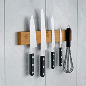 Mounting Bamboo Magnetic Knife Strip 4