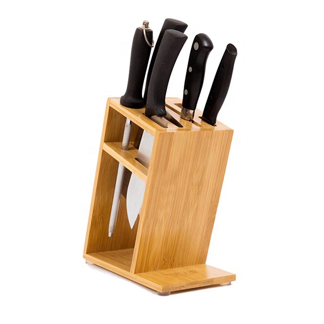 Bamboo Knife Block 3