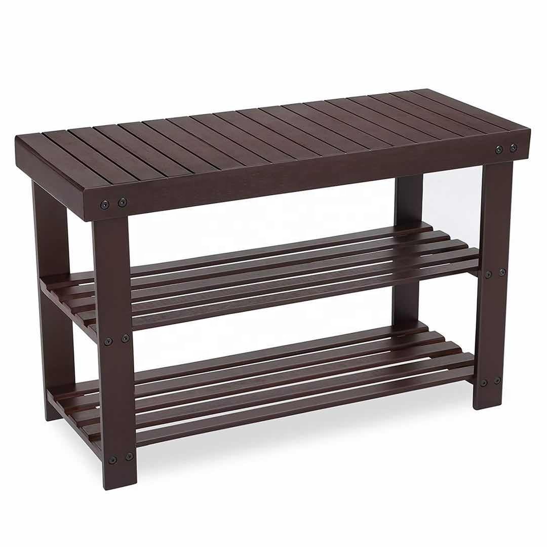 Bamboo Shoe Rack 3