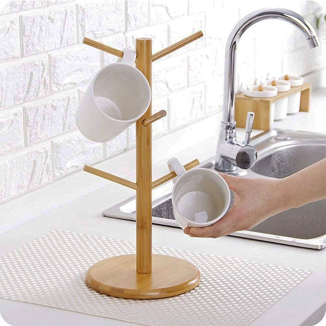 Bamboo Cup Holder 4