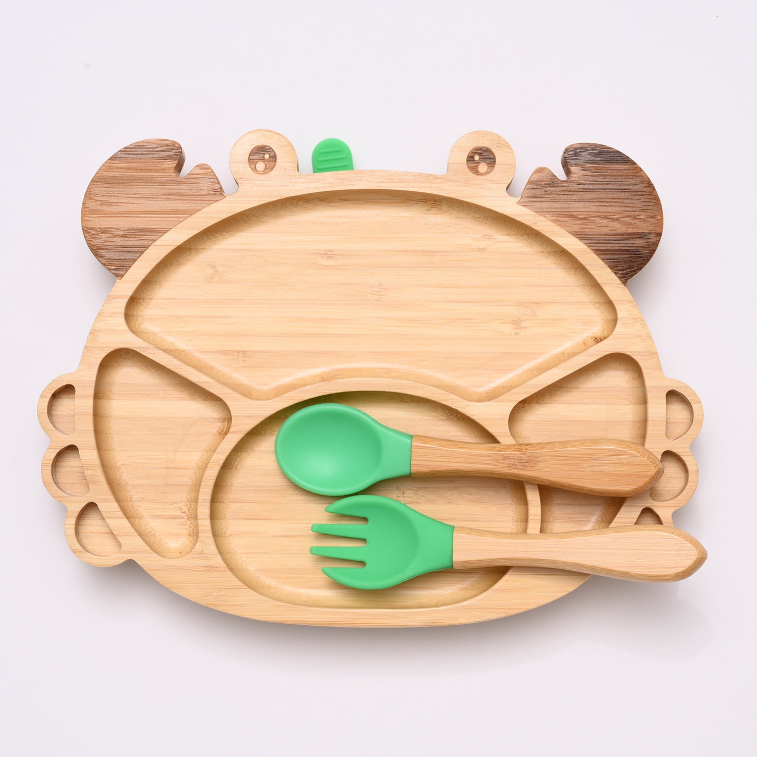 Bamboo Suction Plate Bowl - Image 4