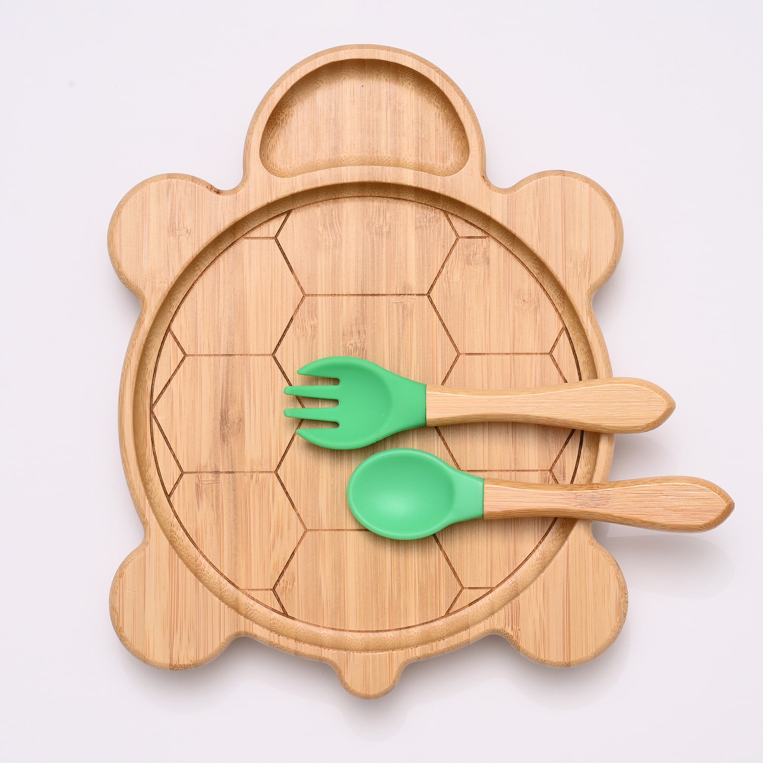 Bamboo Suction Plate Bowl - Image 3