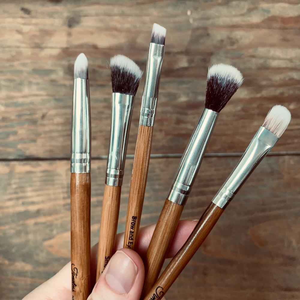 Bamboo Make Up Brush Set 2