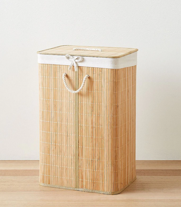 Bamboo Laundry Basket 1