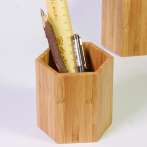 bamboo pen holder 2