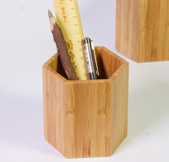 bamboo pen holder 2