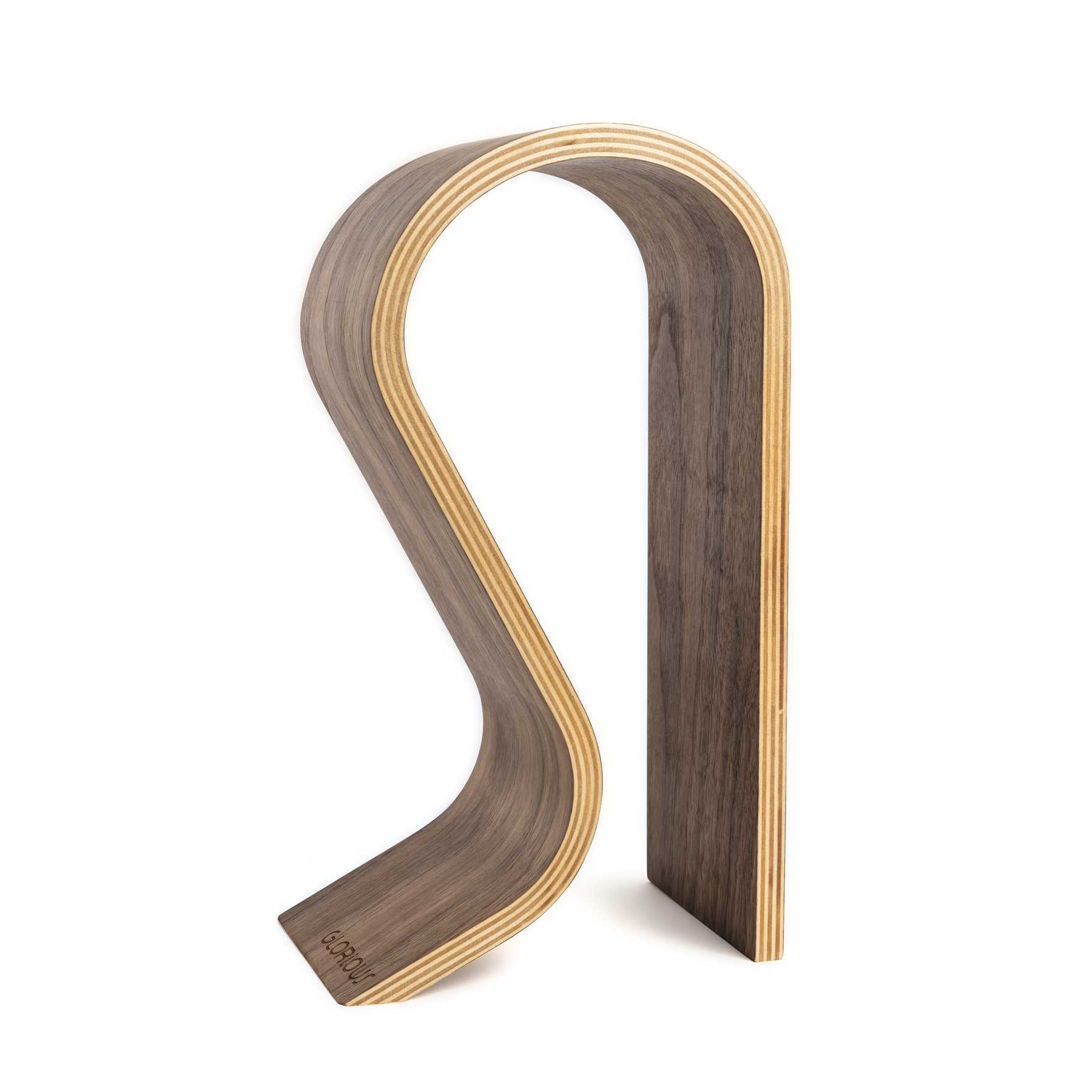 Wood Headphones Stand 2