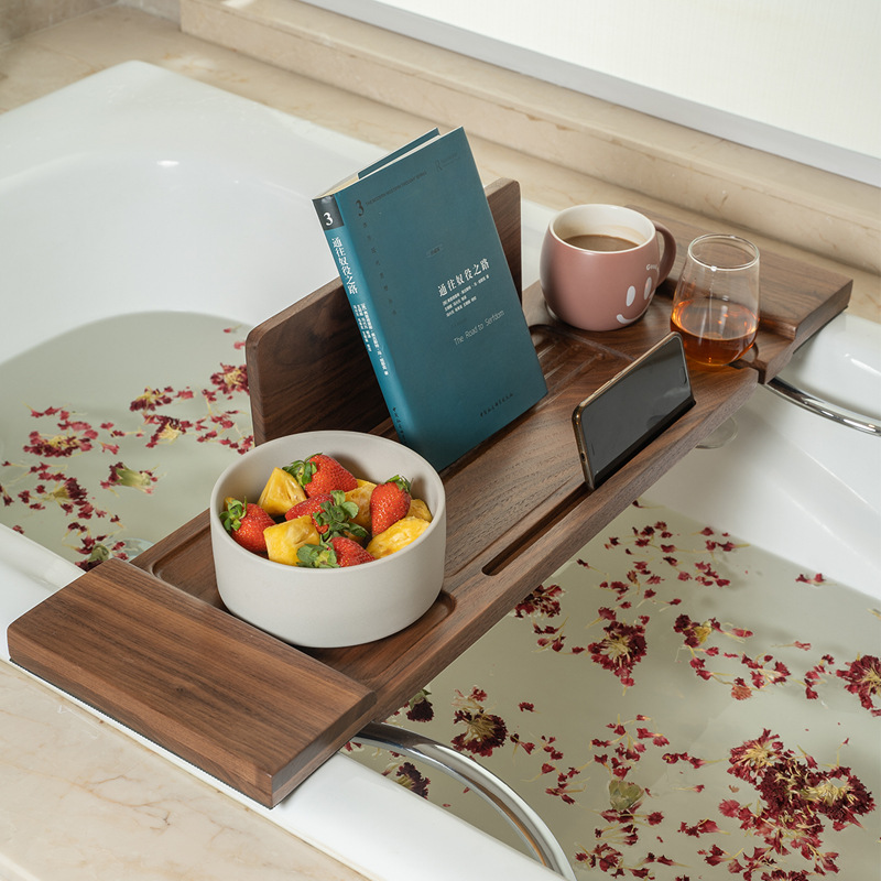 Solid Wood Bath Tray