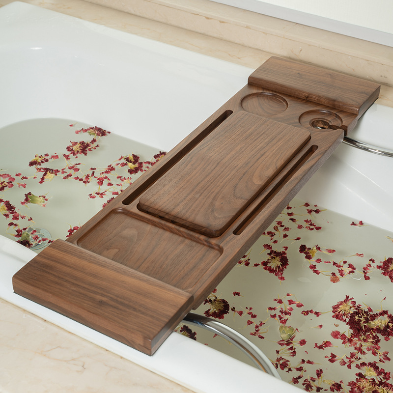 Solid Wood Bath Tray 2