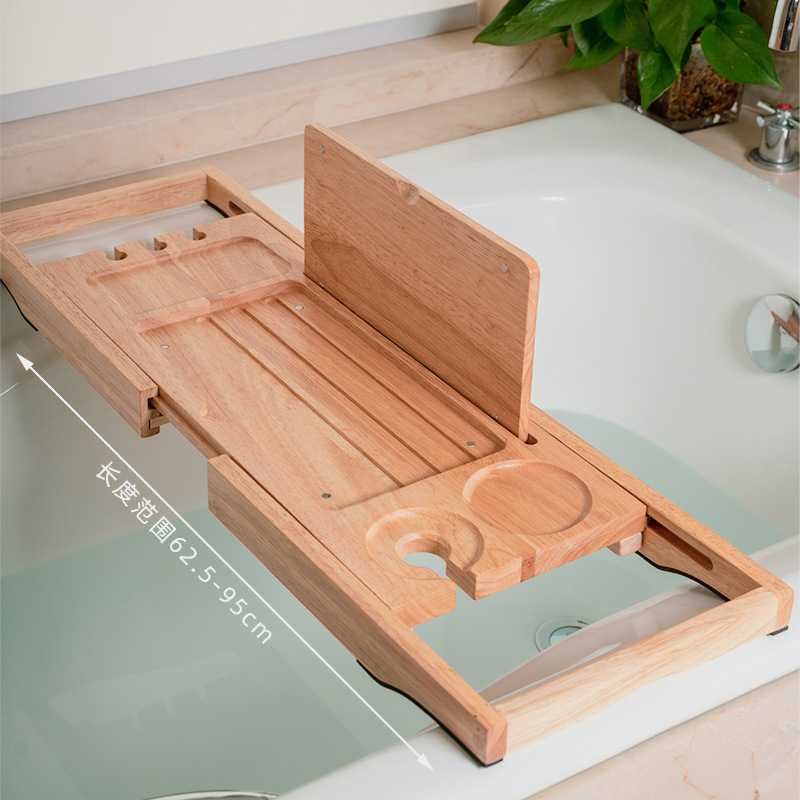 主图-05Wooden Bath Tray（Teak Wood）3