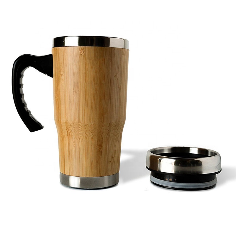 Bamboo Double Wall Mug 3