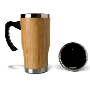 Bamboo Double Wall Mug 1