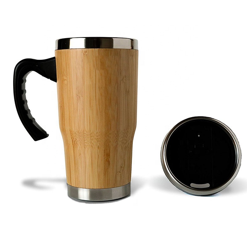 Bamboo Double Wall Mug 1