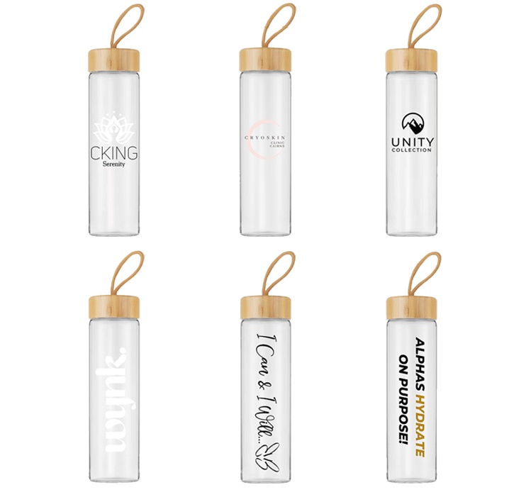 Bamboo Glass Bottle 4