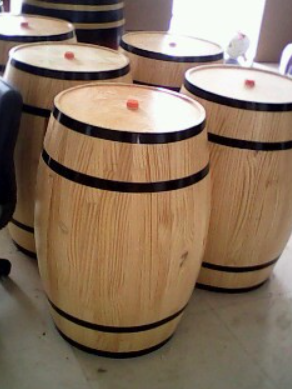 Wooden Barrel 2