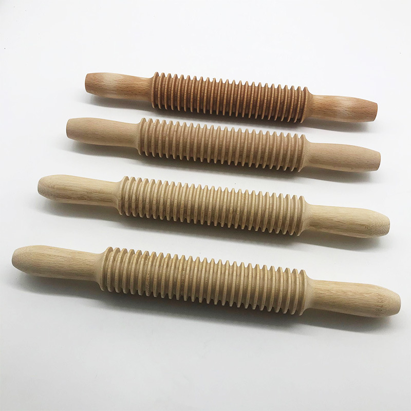 Wooden rolling pin 4